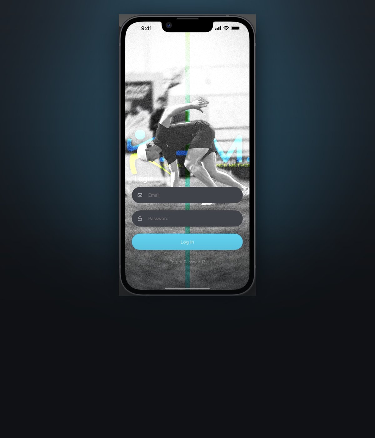 An athlete following KPM online speed programming