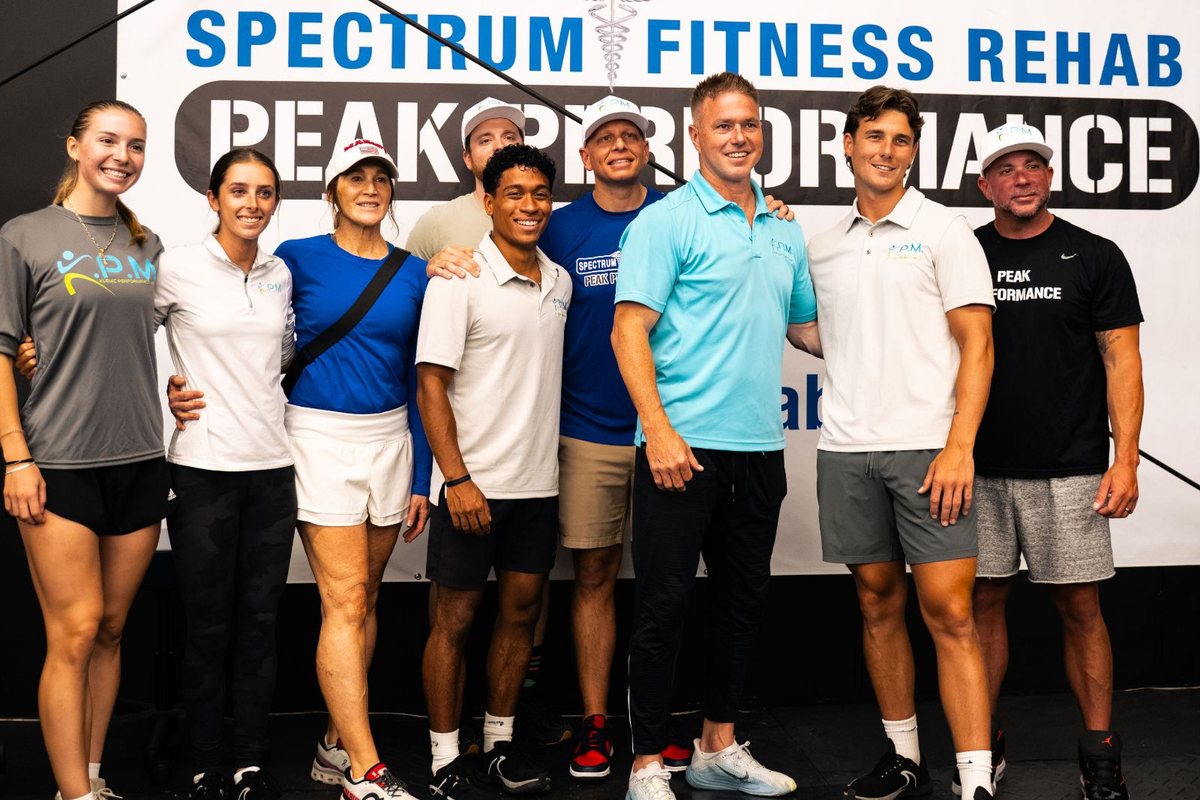 The KPM and Spectrum Fitness Rehab Peak Performance teams